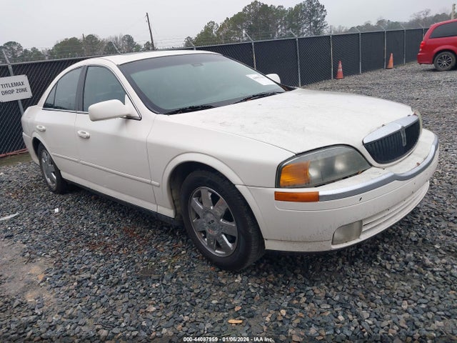 2002 LINCOLN LS V6 AUTO/V6 MANUAL