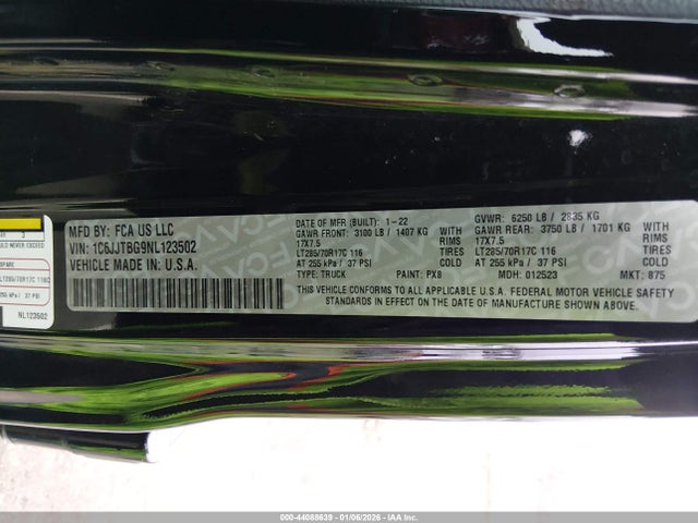 JEEP GLADIATOR RUBICON 4X4 - 9