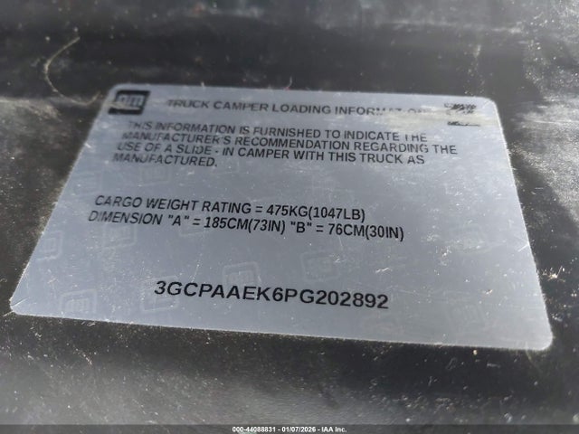 CHEVROLET SILVERADO 1500 2WD STANDARD BED WT - 9