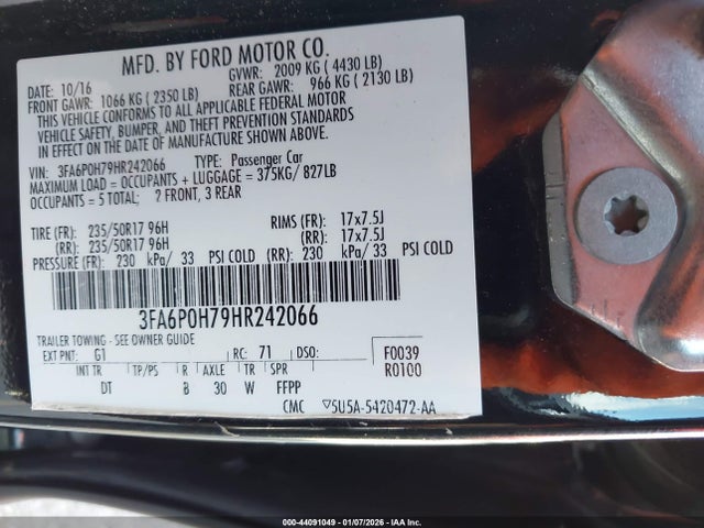FORD FUSION SE - 9