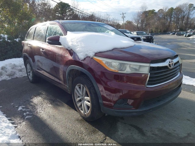 2014 TOYOTA HIGHLANDER LE