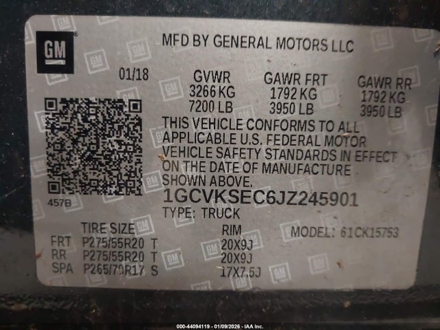 CHEVROLET SILVERADO 1500 1LZ - 9