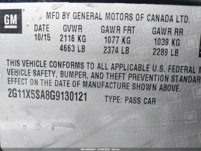 CHEVROLET IMPALA 1FL - 9