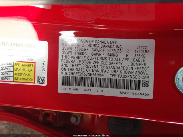 HONDA CIVIC SPORT - 9