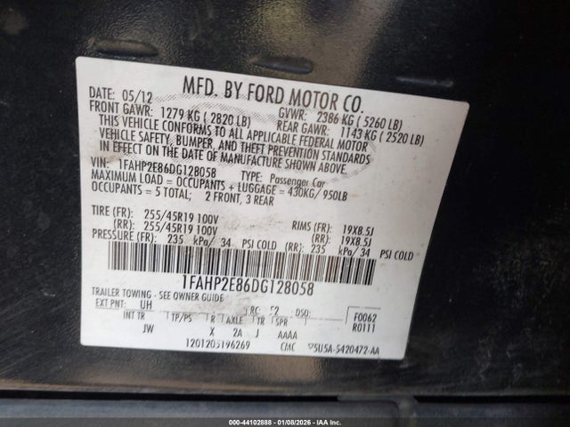 FORD TAURUS SEL - 9