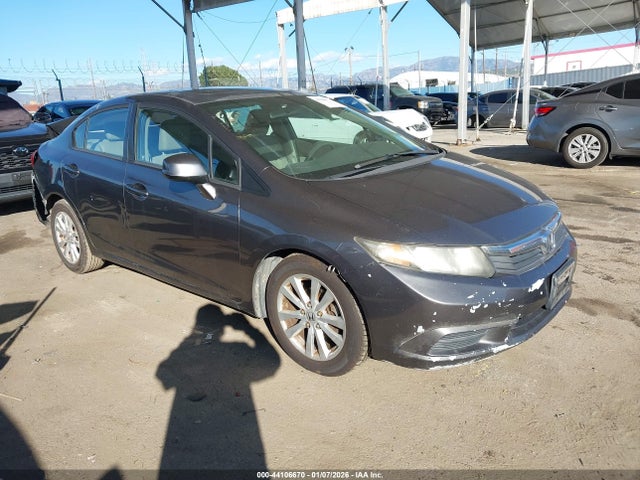 2012 HONDA CIVIC EX