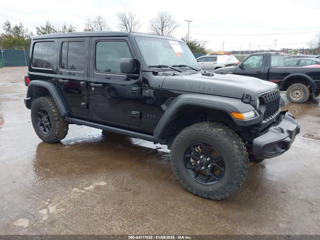 2025 JEEP WRANGLER 4-DOOR WILLYS 4X4