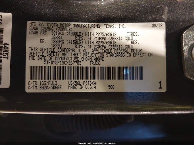TOYOTA TUNDRA - 9