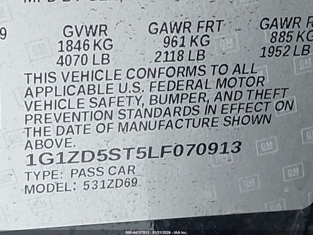 CHEVROLET MALIBU FWD LT - 9