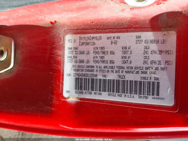 DODGE DAKOTA SLT - 9