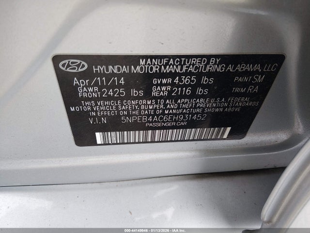 HYUNDAI SONATA GLS - 9