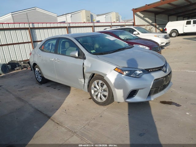 2016 TOYOTA COROLLA LE