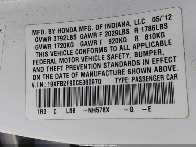 HONDA CIVIC EX-L - 9