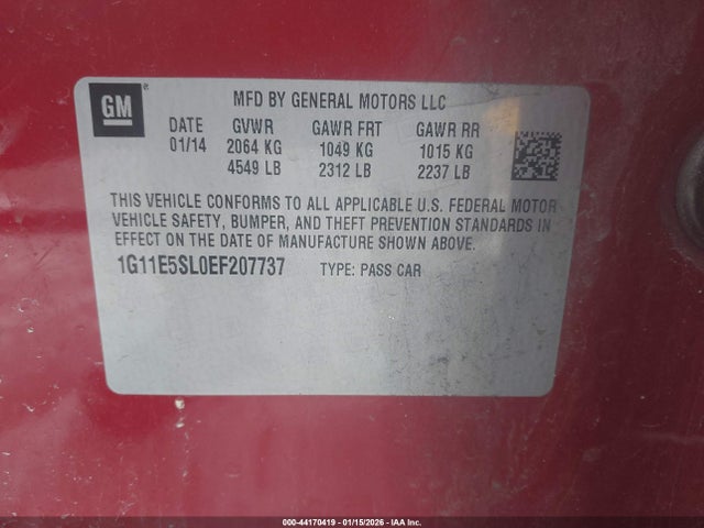 CHEVROLET MALIBU 2LT - 9