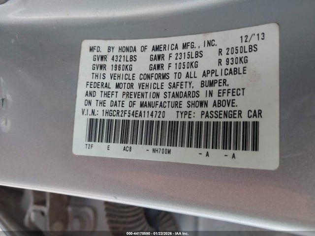 HONDA ACCORD SPORT - 9