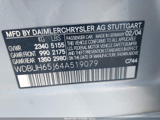 MERCEDES-BENZ E-CLASS - 9