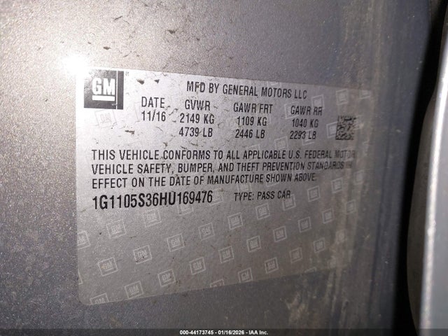 CHEVROLET IMPALA 1LT - 9