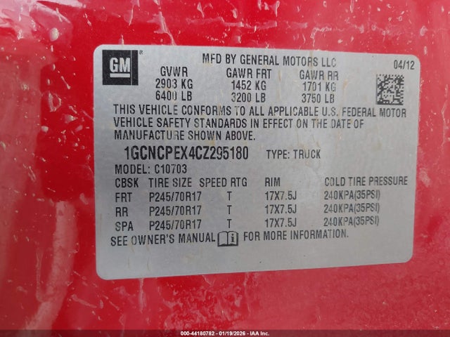 CHEVROLET SILVERADO 1500 WORK TRUCK - 9