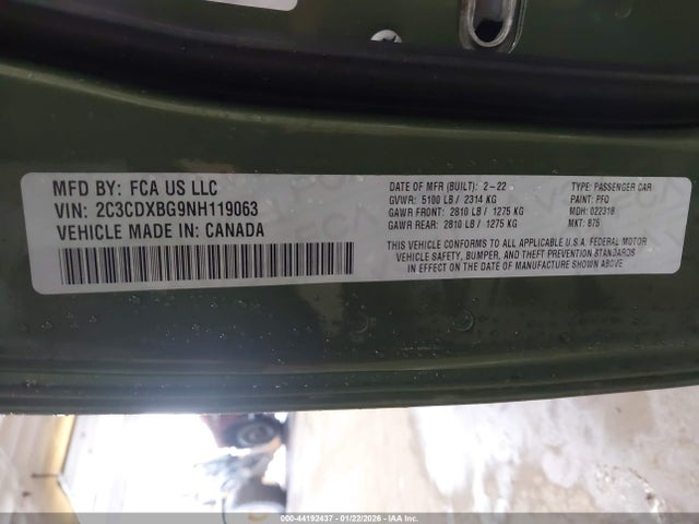 DODGE CHARGER SXT RWD - 9