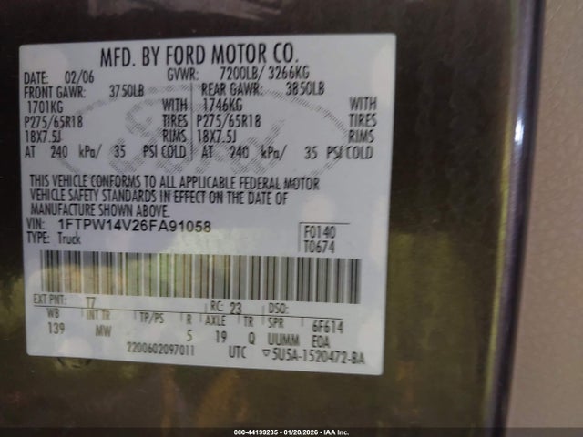 FORD F-150 FX4/LARIAT/XLT - 9