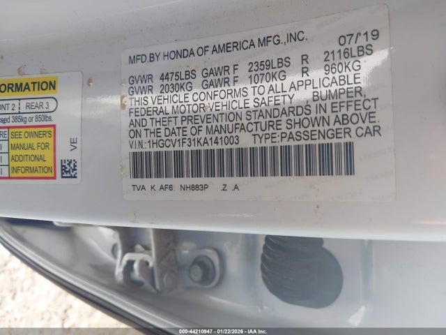 HONDA ACCORD SPORT - 9