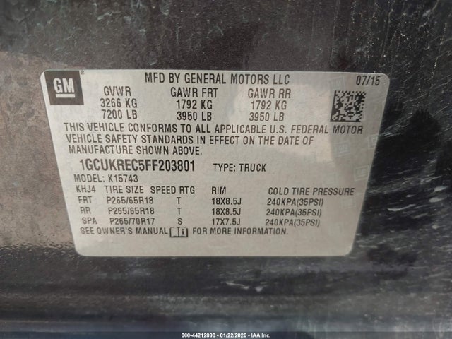 CHEVROLET SILVERADO 1500 2LT - 9