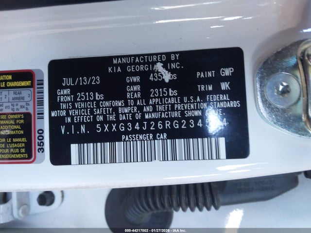 KIA K5 EX - 9