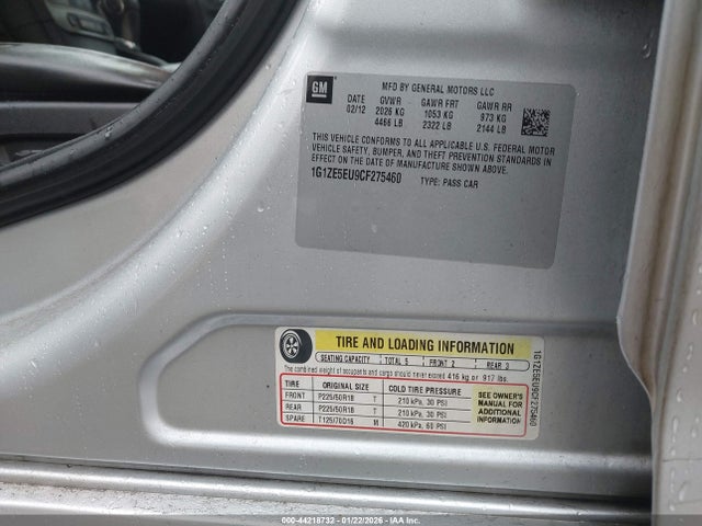 CHEVROLET MALIBU 1LZ - 9