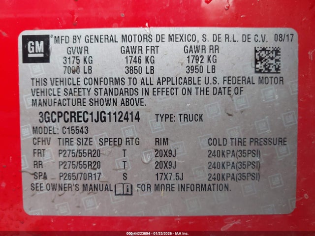 CHEVROLET SILVERADO 1500 1LT - 9