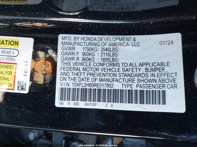 HONDA CIVIC SPORT - 9