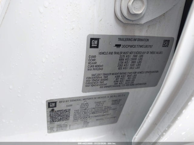 CHEVROLET SILVERADO 1500 2WD SHORT BED LT - 9