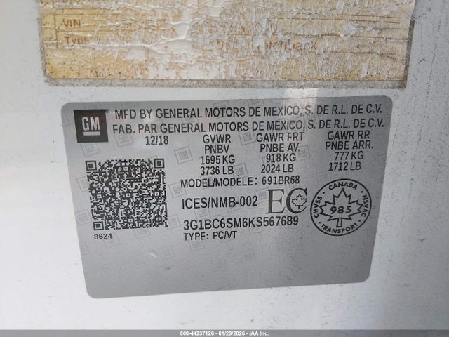 CHEVROLET CRUZE LS - 9