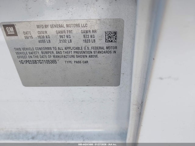 CHEVROLET CRUZE LIMITED 1LT AUTO - 9