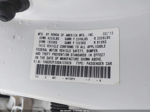 HONDA ACCORD LX - 9