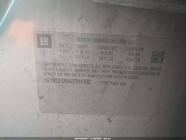 CHEVROLET CRUZE LS AUTO - 9