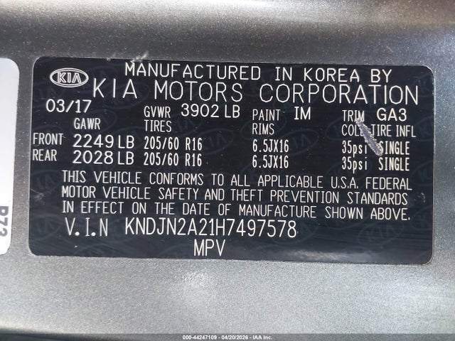 2017 KIA SOUL 照片 9