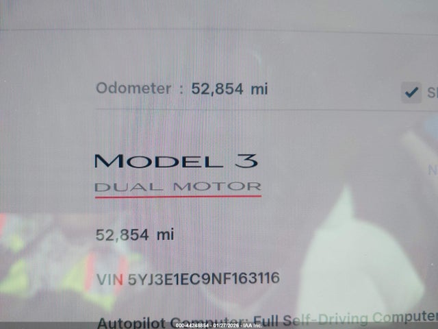 2022 Tesla MODEL 3 PERFORMANCE DUAL MOTOR ALL-WHEEL DRIVE 照片 7