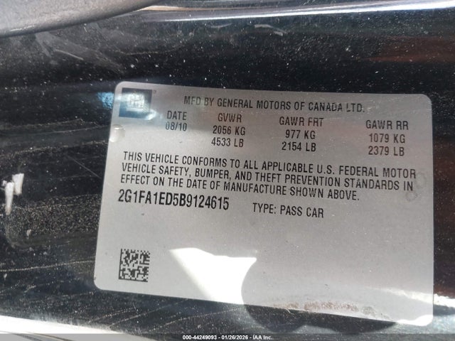 CHEVROLET CAMARO 2LS - 9