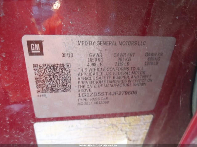 CHEVROLET MALIBU LT - 9