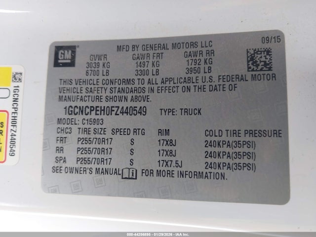 CHEVROLET SILVERADO 1500 - 9