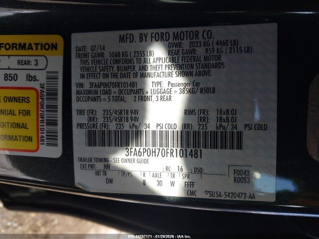 FORD FUSION SE - 9