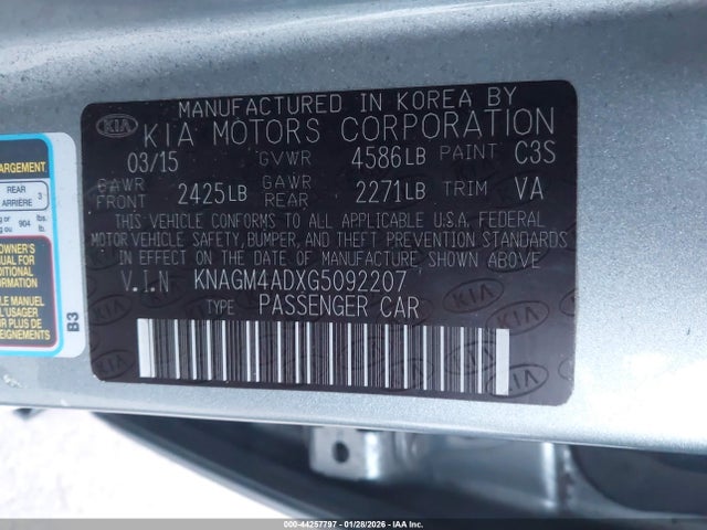 KIA OPTIMA HYBRID - 9