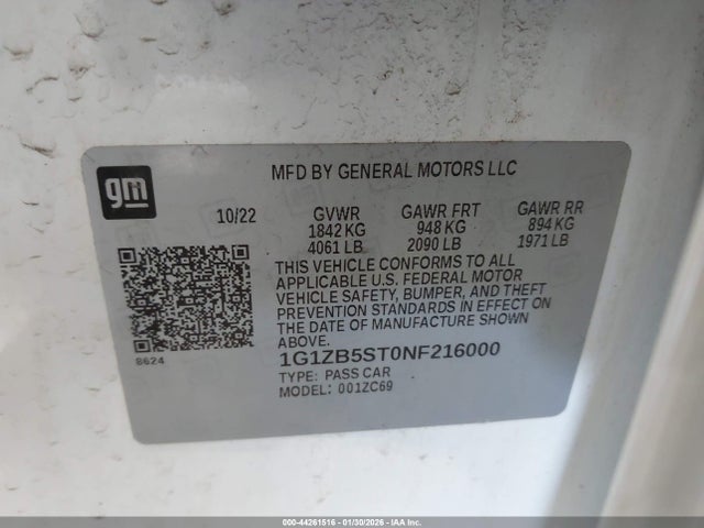 CHEVROLET MALIBU FWD LS - 9