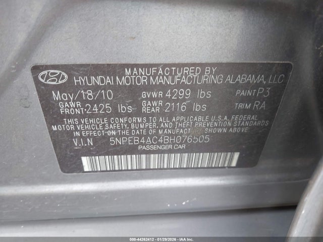 HYUNDAI SONATA GLS - 9