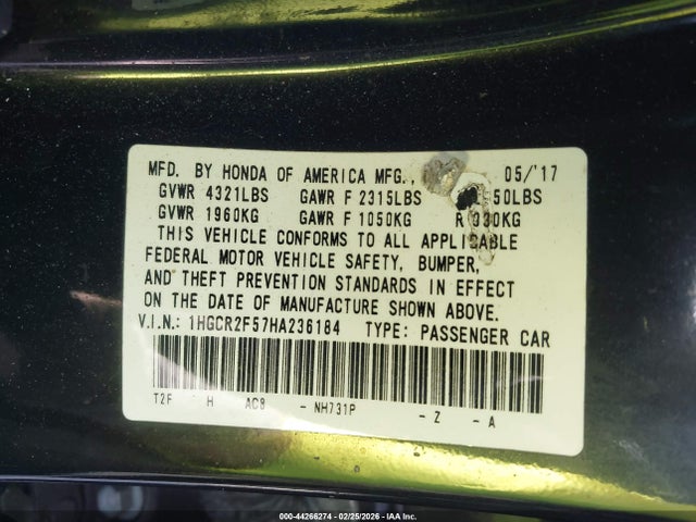 HONDA ACCORD SPORT - 9