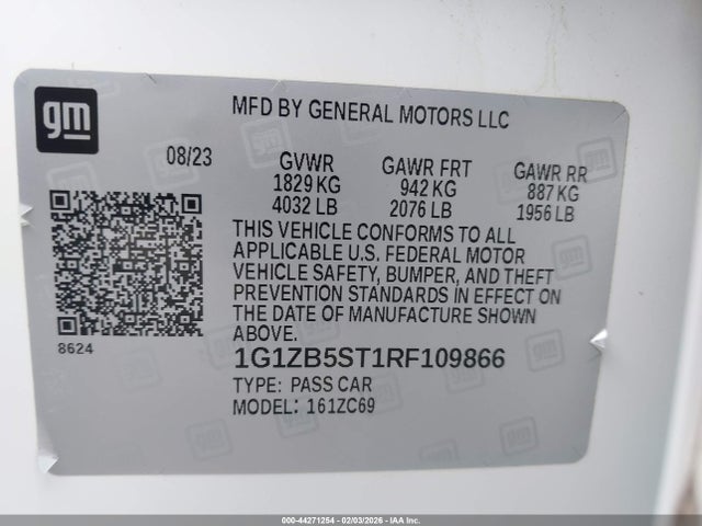 CHEVROLET MALIBU FWD LS - 9