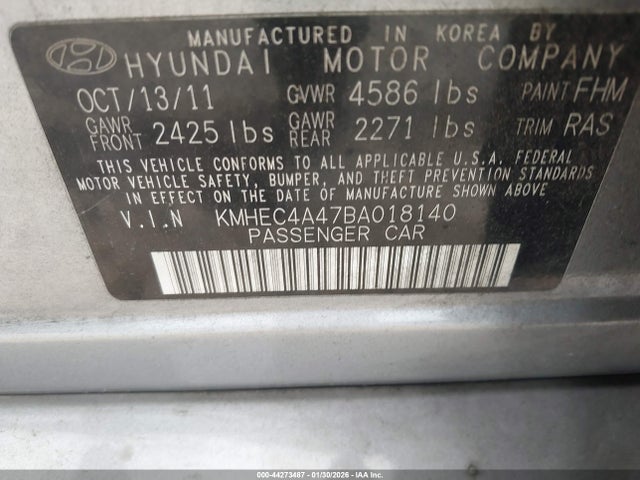 HYUNDAI SONATA HYBRID - 9