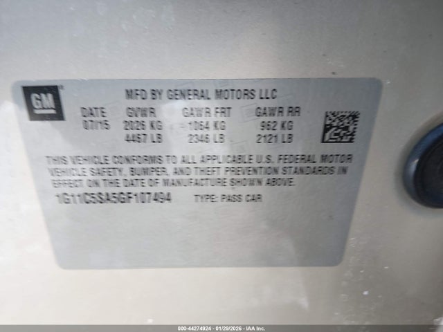 CHEVROLET MALIBU LIMITED LT - 9