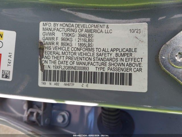 HONDA CIVIC SPORT - 9