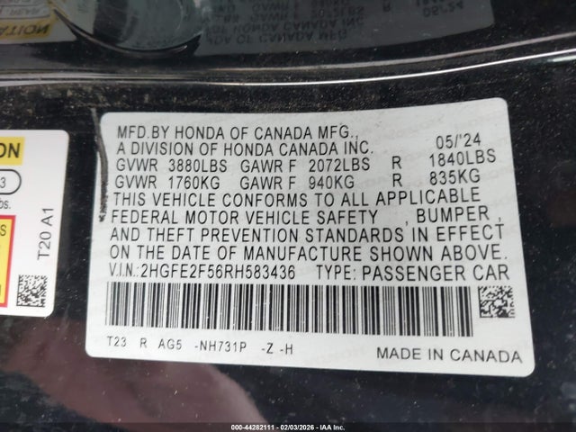 HONDA CIVIC SPORT - 9